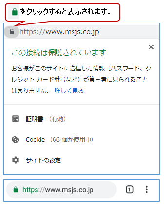 ssl認証サイト